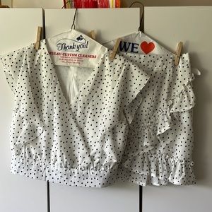 Mini Ruffle Skirt Set